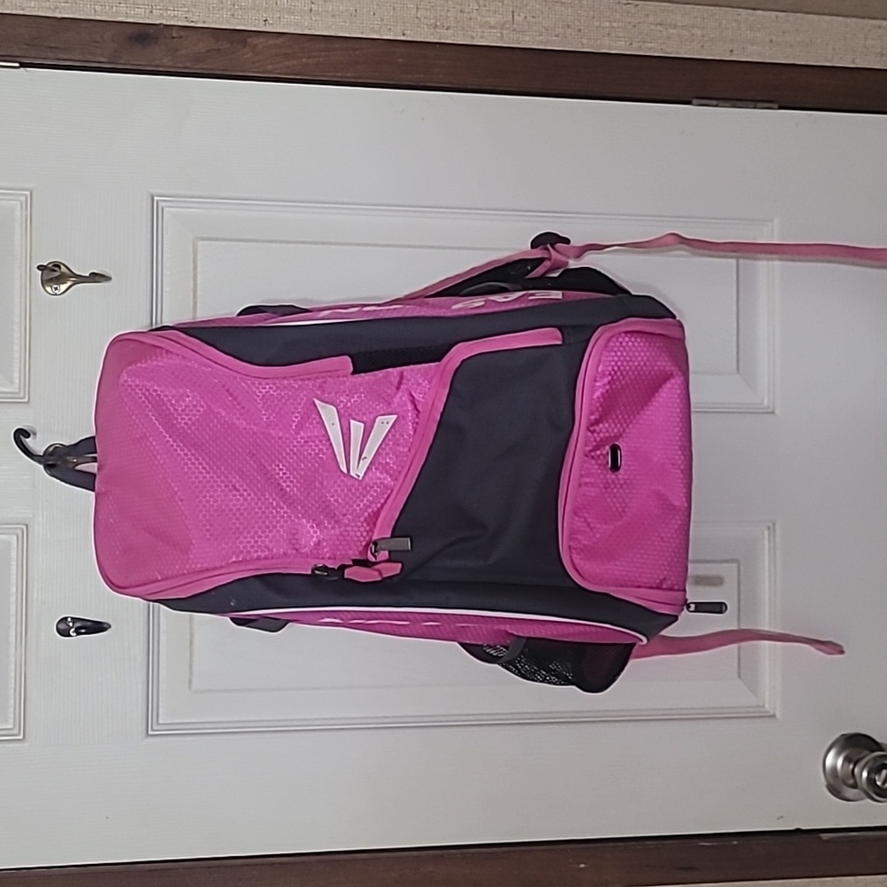 Pink Easton baseball/softball bag
